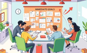 Planificación a Corto Plazo: Metas y Acciones Inmediatas